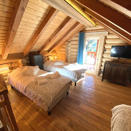 L'Oursblanc Chalet En Rondins La Bresse Exterior photo