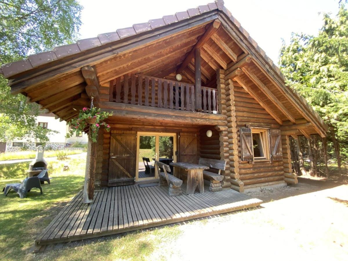 L'Oursblanc Chalet En Rondins La Bresse Exterior photo
