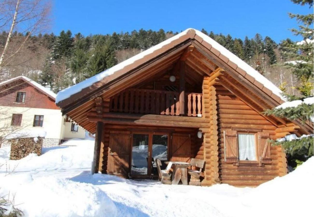 L'Oursblanc Chalet En Rondins La Bresse Exterior photo