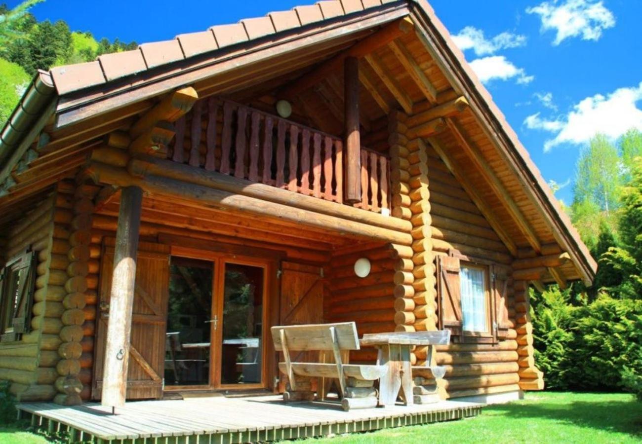 L'Oursblanc Chalet En Rondins La Bresse Exterior photo