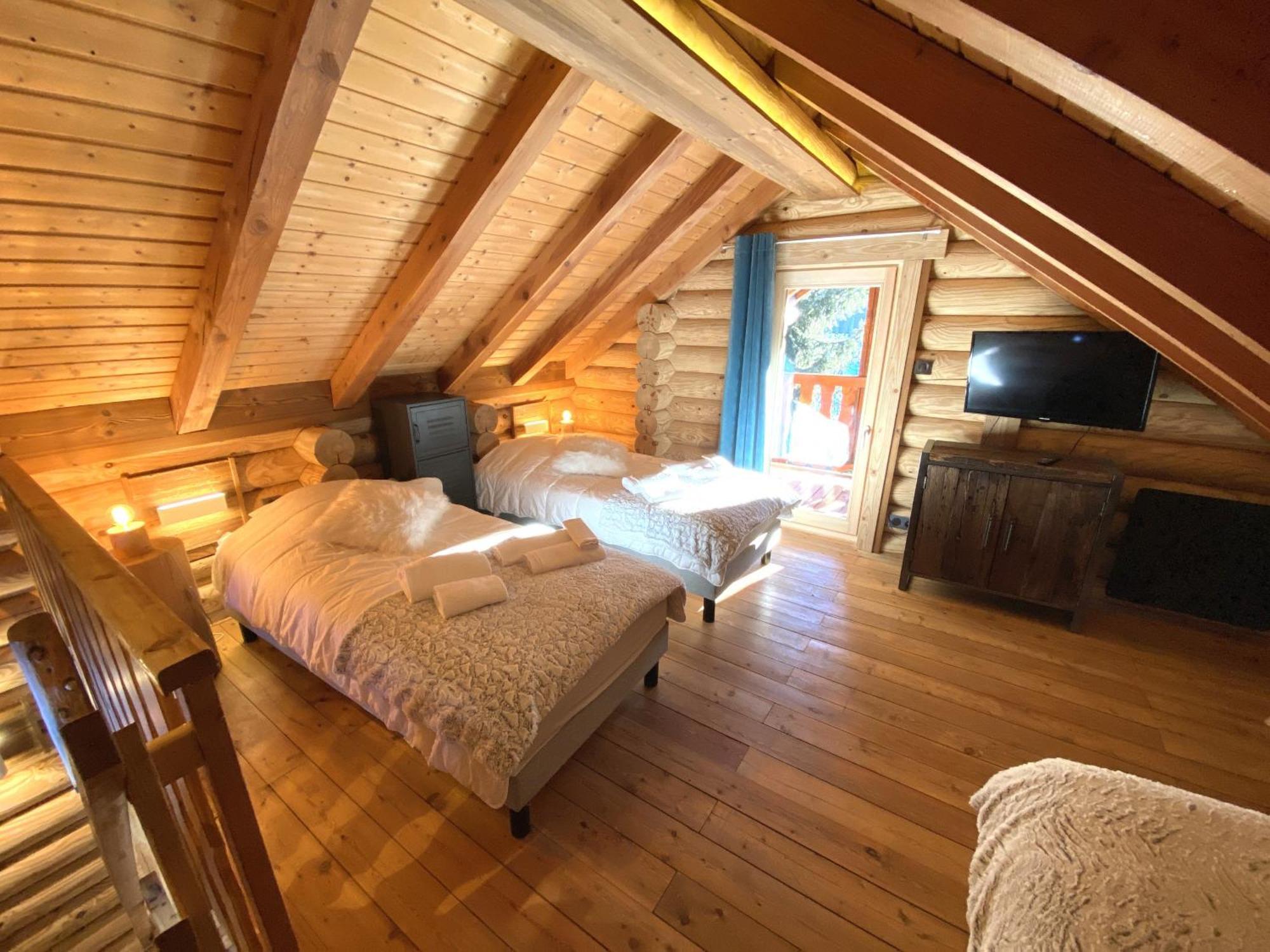 L'Oursblanc Chalet En Rondins La Bresse Exterior photo