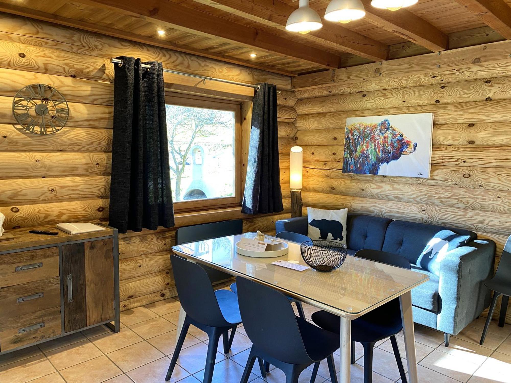 L'Oursblanc Chalet En Rondins La Bresse Exterior photo