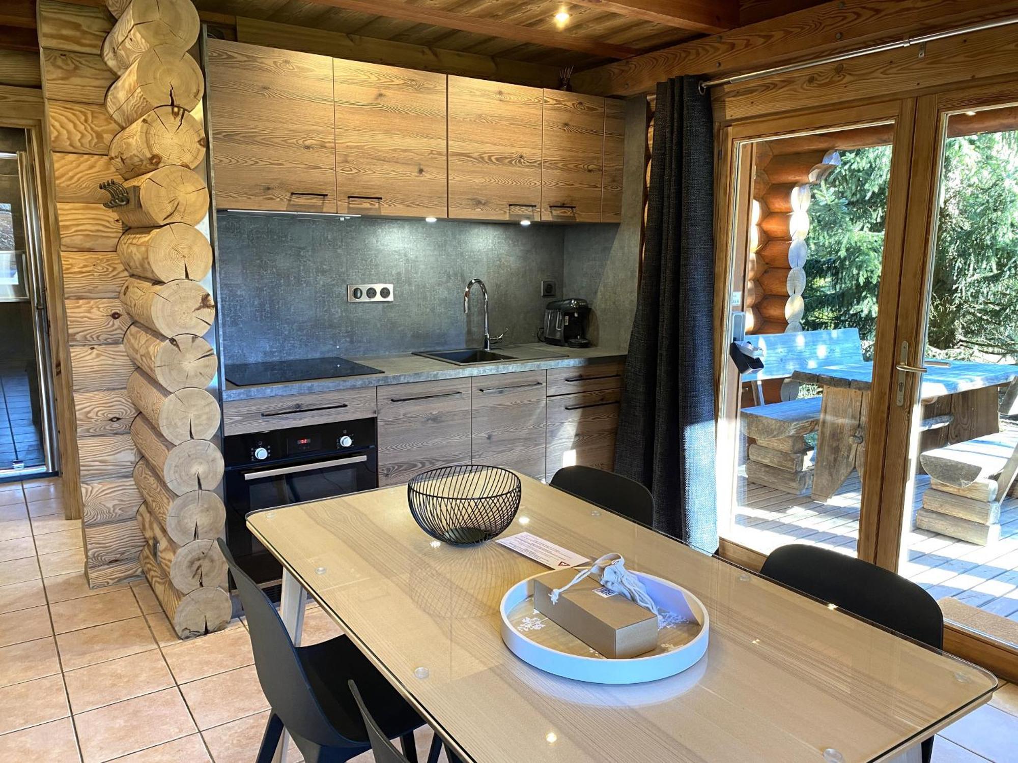 L'Oursblanc Chalet En Rondins La Bresse Exterior photo